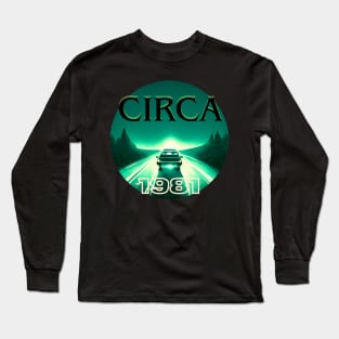 Circa Series: 1981 "Nightvision" Long Sleeve T-Shirt